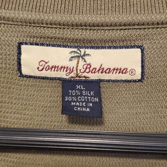 Tommy Bahama XL Silk/Cotton Polo - Picture 2 of 7